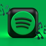 green and white logo illustration