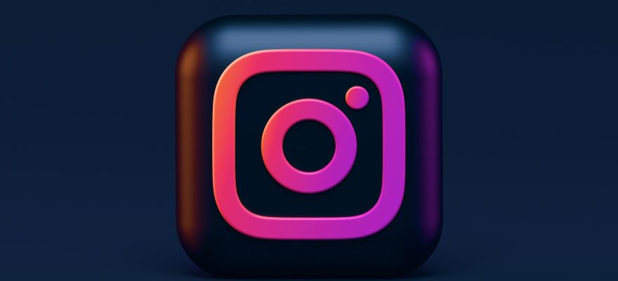instagram 3d logo