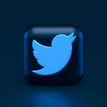 twitter 3d logo